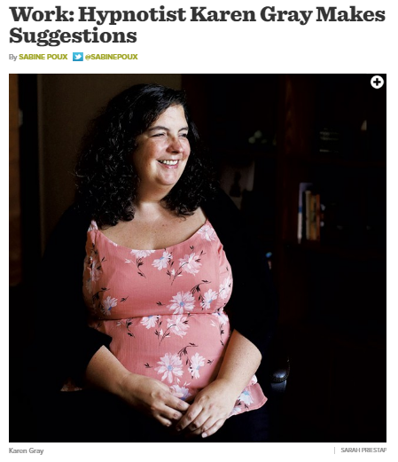 Seven Days Hypnotist Karen Gray Makes Suggestions